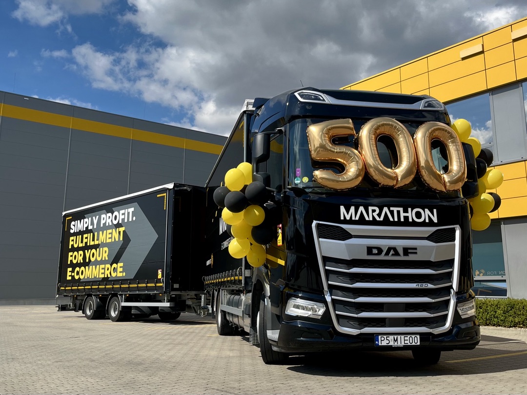 Ciężarówka 500. DAF